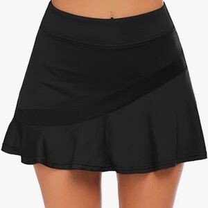 Women's Athletic Golf Skort Womens S.‎ Black